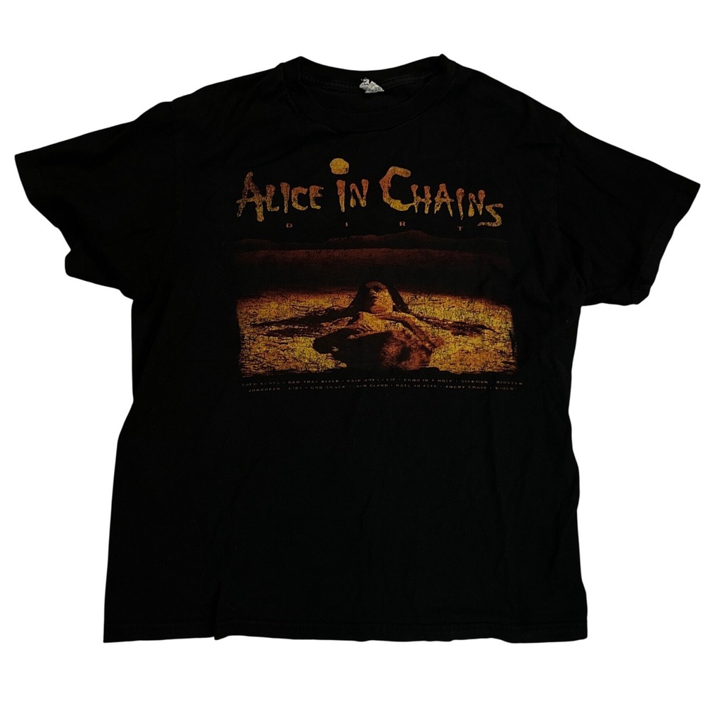 Alice In Chains Dirt Album Graphic Tee Black TeeStyled Premium Grunge Rock Shirt